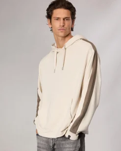 rag & bone Cotton-Blend Hoodie Turtledove Online