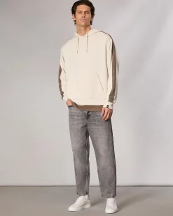 rag & bone Cotton-Blend Hoodie Turtledove Online