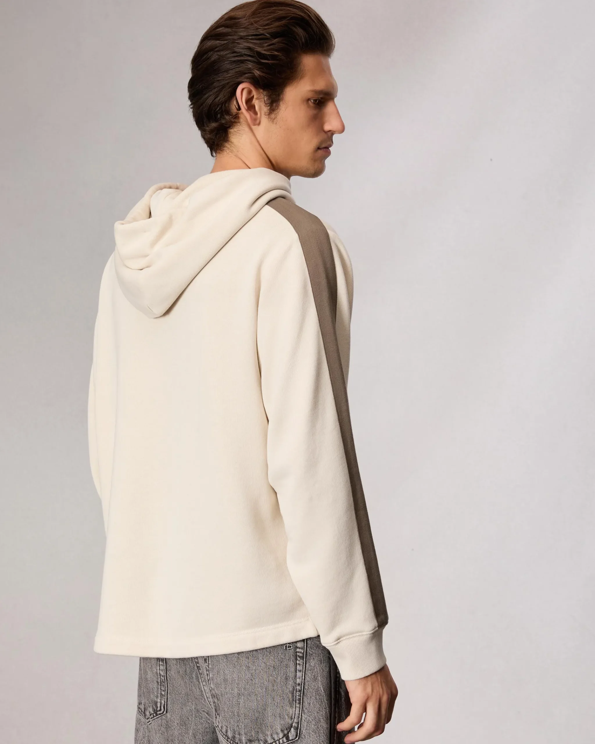 rag & bone Cotton-Blend Hoodie Turtledove Online
