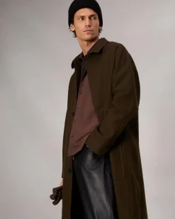 rag & bone Dalton Printed Shirt Brown Gradient New