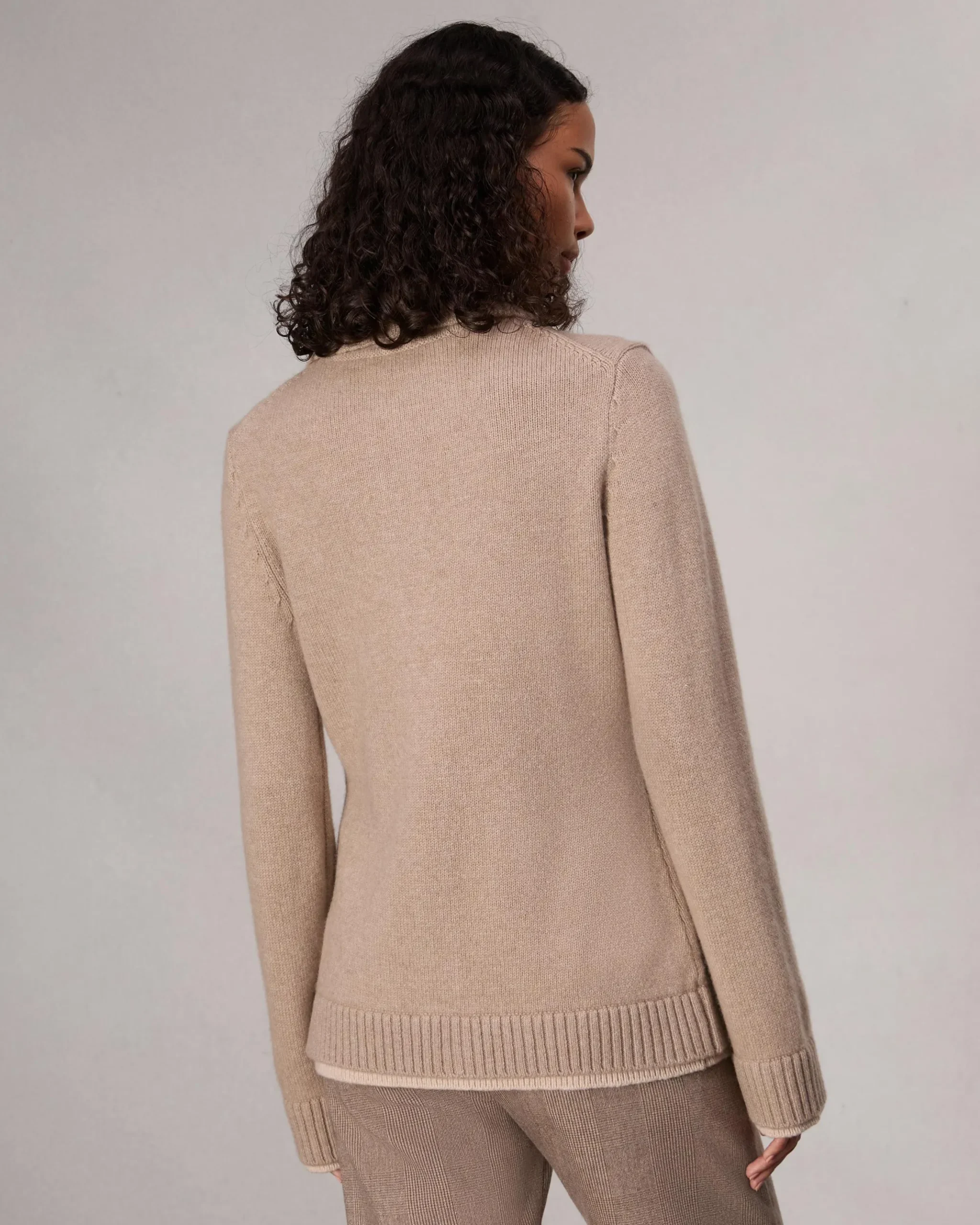 rag & bone Danica Wool-Cashmere Cardigan Oatmeal Cheap