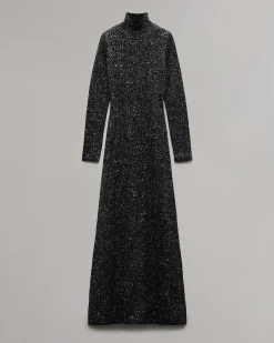 rag & bone Danni Sequined Maxi Dress Black Outlet