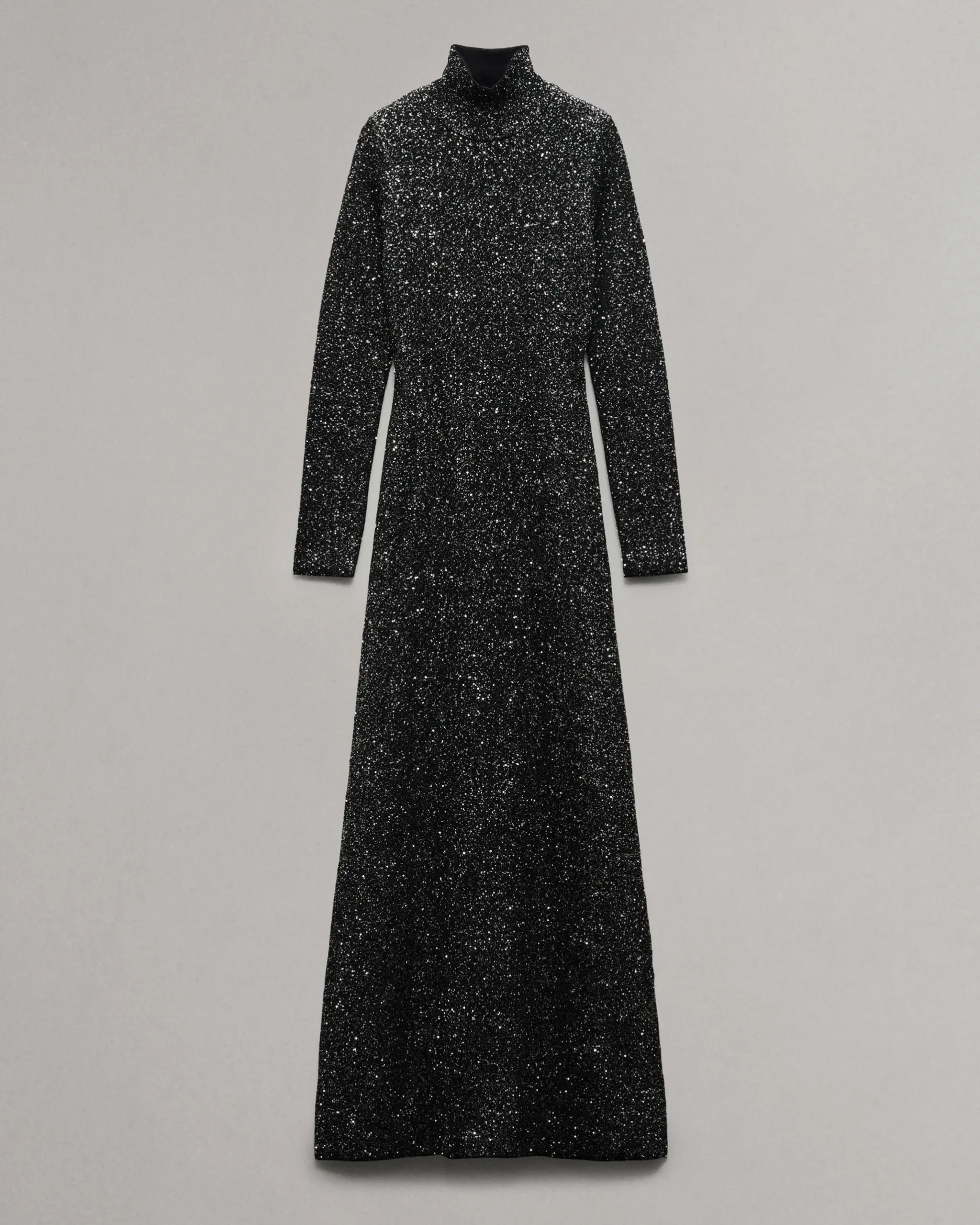 rag & bone Danni Sequined Maxi Dress Black Outlet