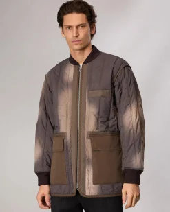 rag & bone Delta Liner Jacket Gravel Gradient Clearance