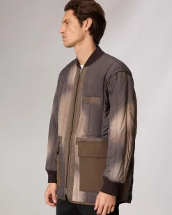rag & bone Delta Liner Jacket Gravel Gradient Clearance