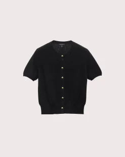 rag & bone Dina Cotton-Blend Cardigan Black Shop