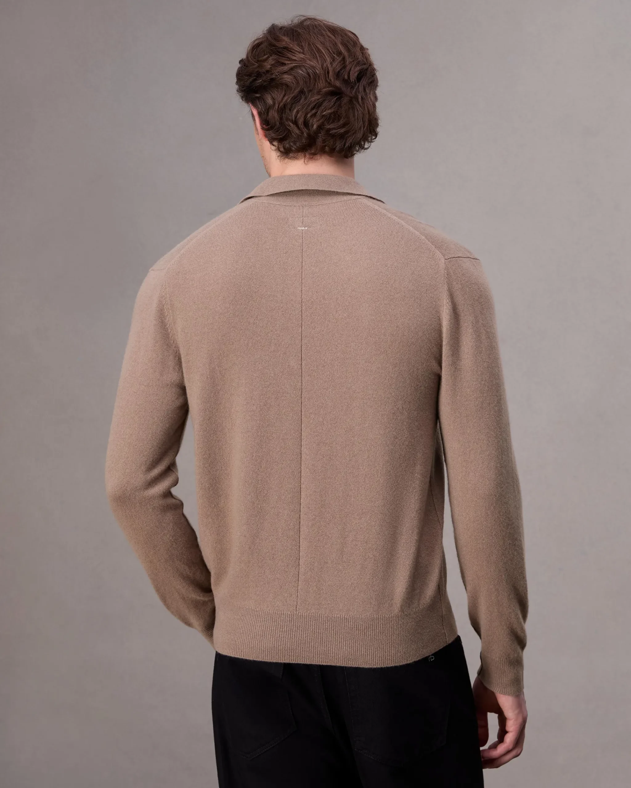 rag & bone Downing Cashmere Polo Desert Online