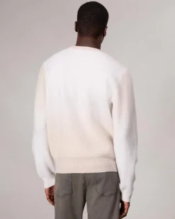 rag & bone Downing Crewneck Sweater Ivory Multi Clearance