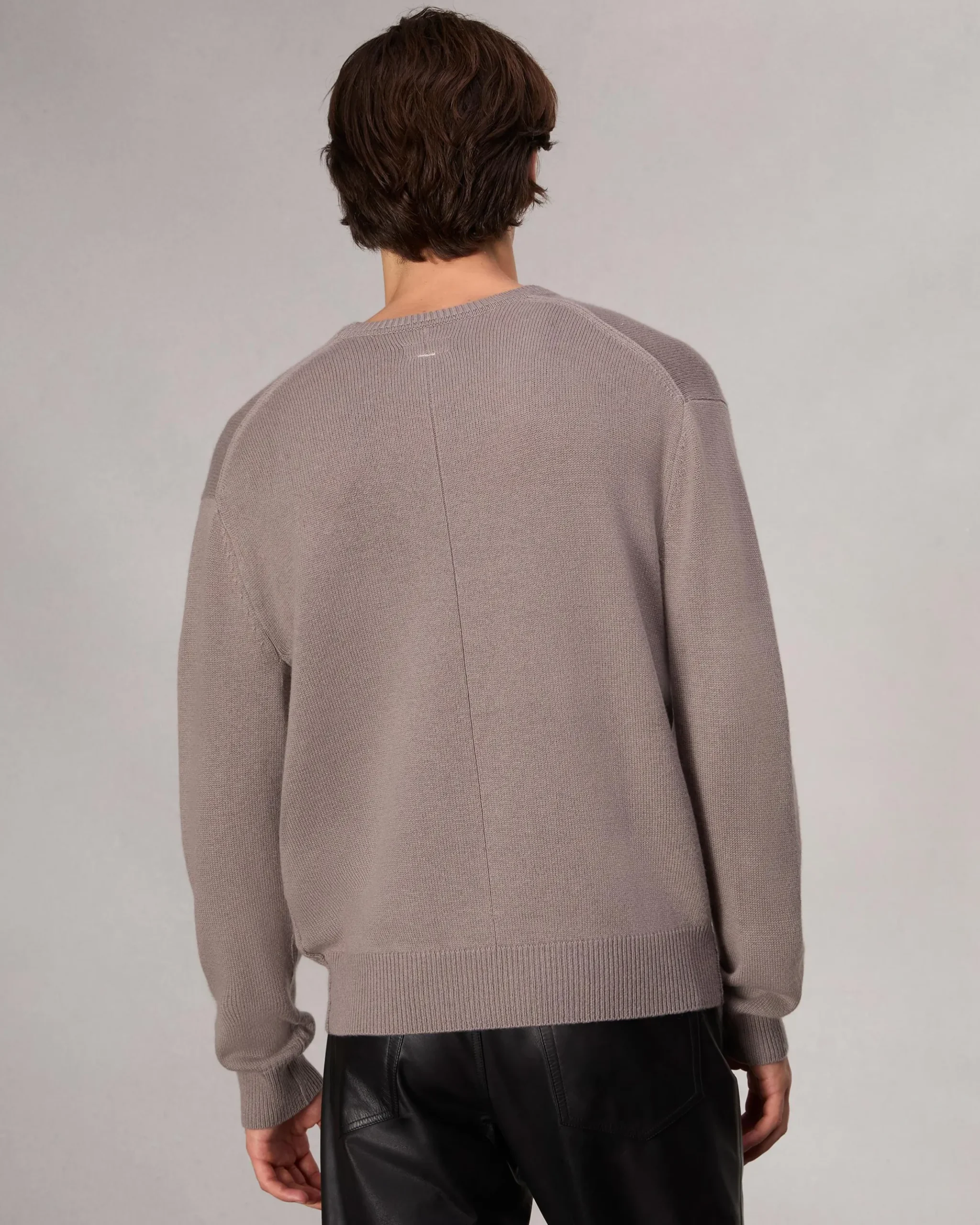 rag & bone Downing Relaxed Fit Cashmere Sweater Grey Fashion