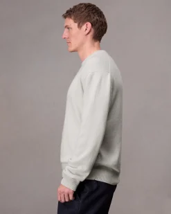 rag & bone Downing Relaxed Fit Cashmere Sweater Ivory Flash Sale