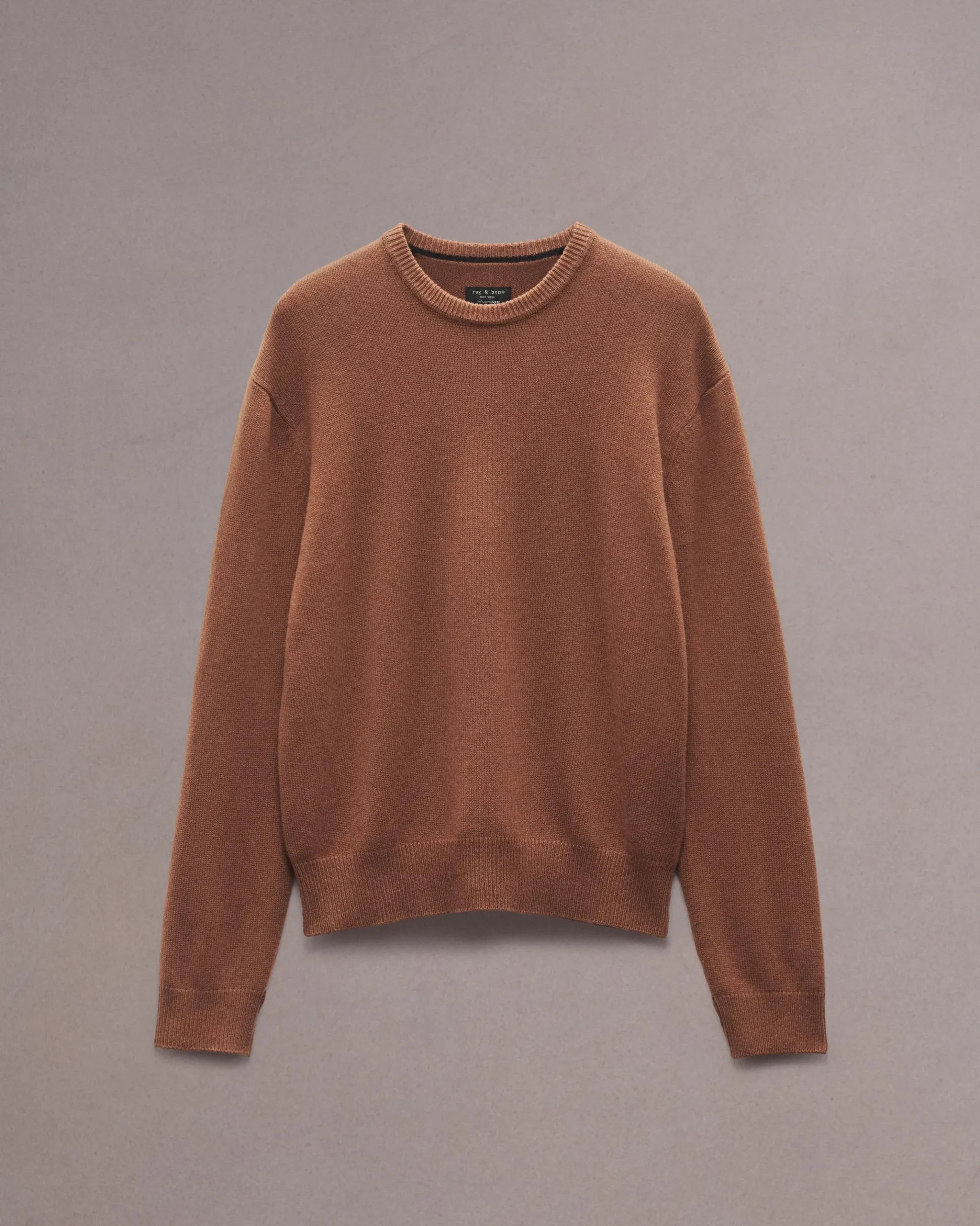 rag & bone Downing Relaxed Fit Cashmere Sweater Clay Store