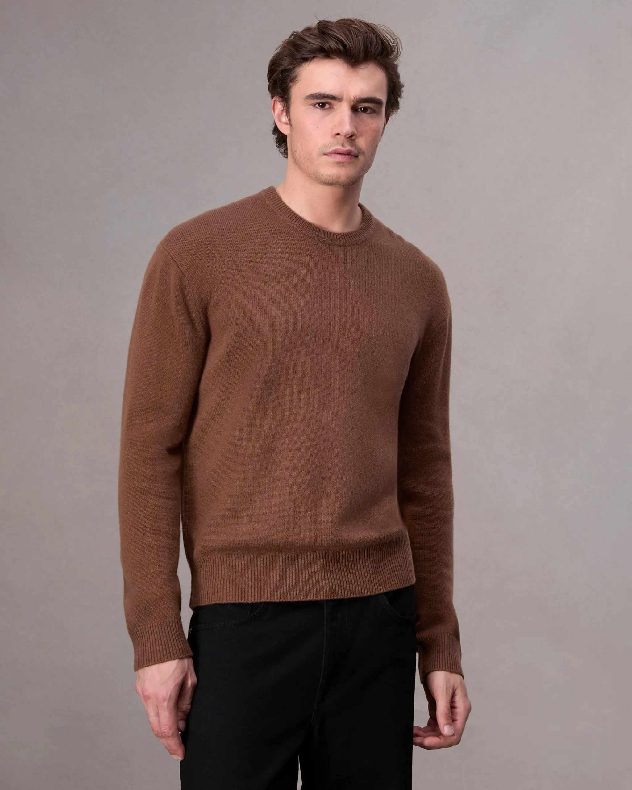 rag & bone Downing Relaxed Fit Cashmere Sweater Clay Store