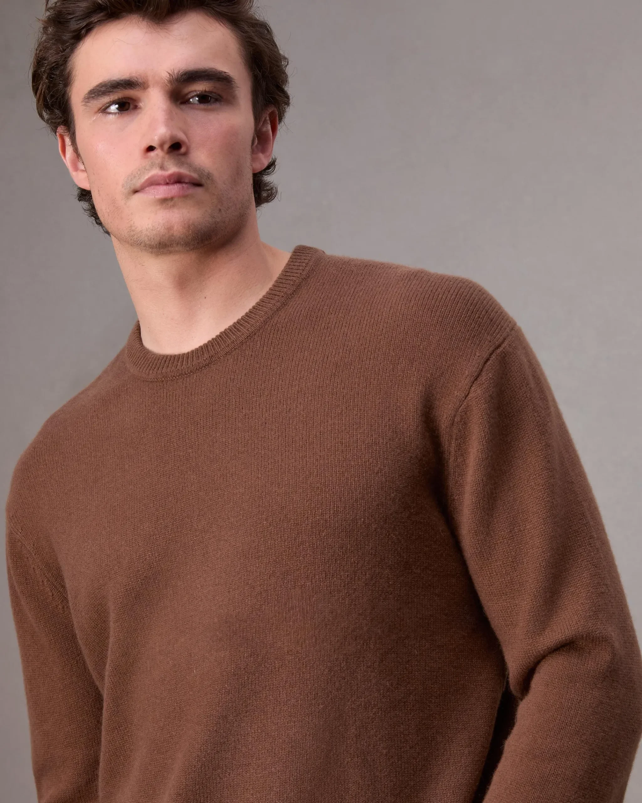 rag & bone Downing Relaxed Fit Cashmere Sweater Clay Store