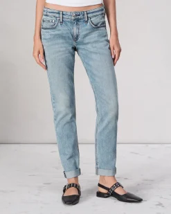 rag & bone Dre Slim Boyfriend Jean Daphne Best Sale