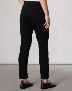 rag & bone Dre Slim Boyfriend Jean Black Outlet