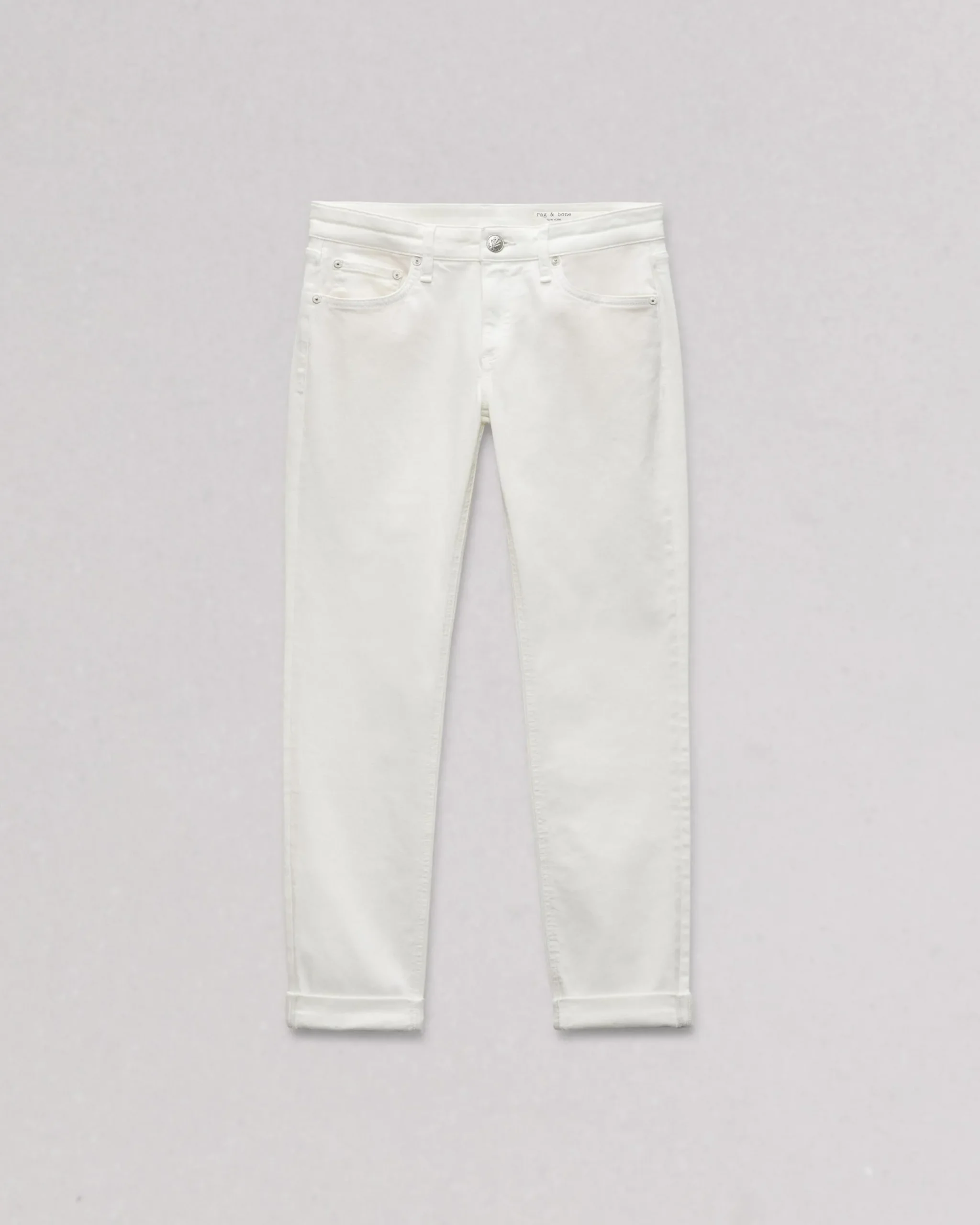 rag & bone Dre Slim Boyfriend Jean Optic White Fashion
