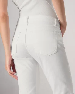 rag & bone Dre Slim Boyfriend Jean Optic White Fashion