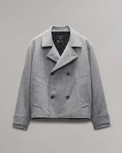 rag & bone Eddy Wool-Blend Jacket Mid Charcoal Sale