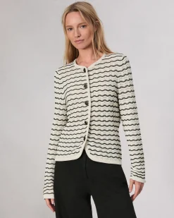 rag & bone Elisa Cotton Cardigan Turtledove Best