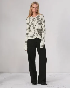rag & bone Elisa Cotton Cardigan Turtledove Best