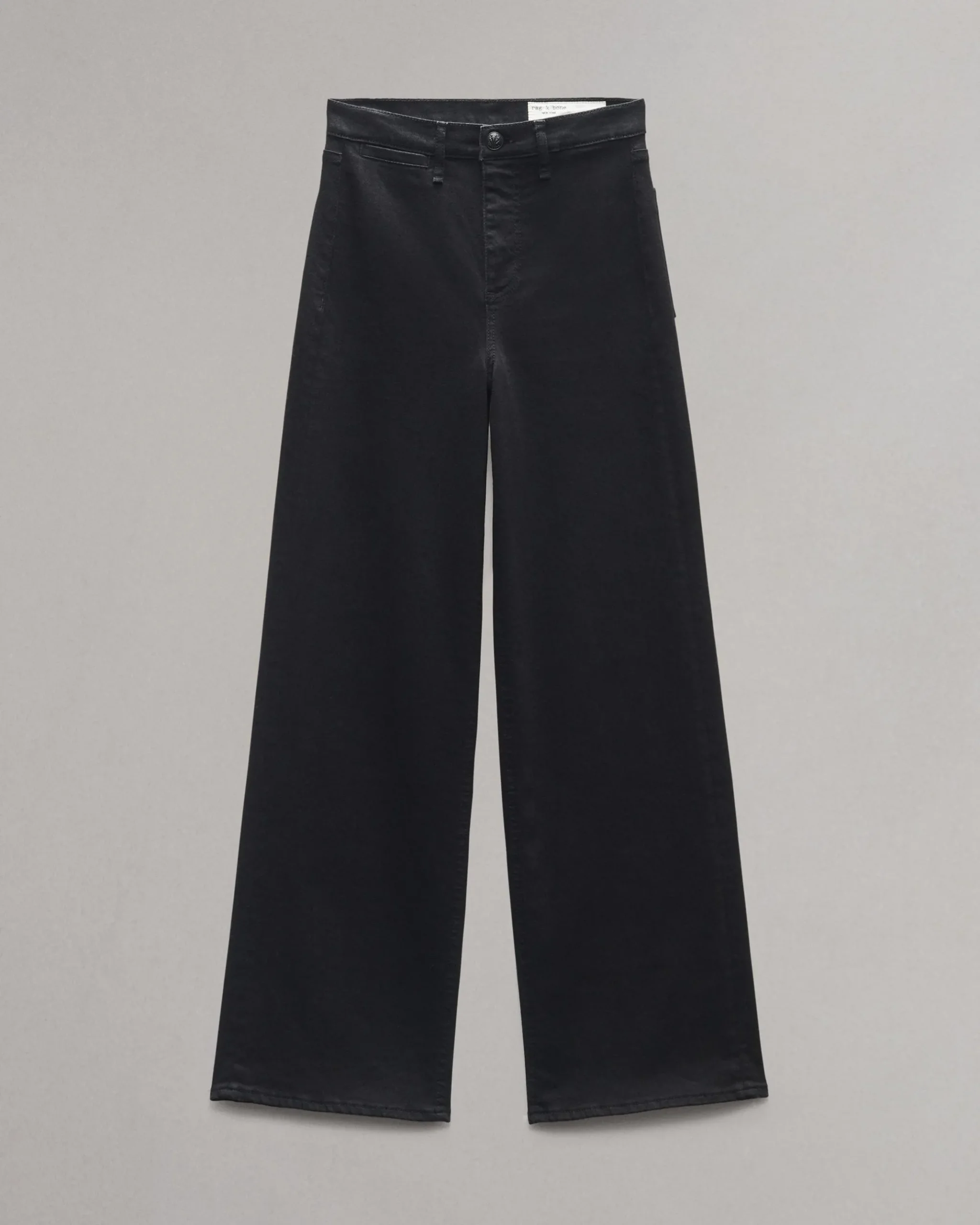rag & bone Epic Hadley Wide-Leg Jean Black Store