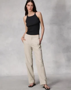 rag & bone Essential Rib String Tank Black Best Sale