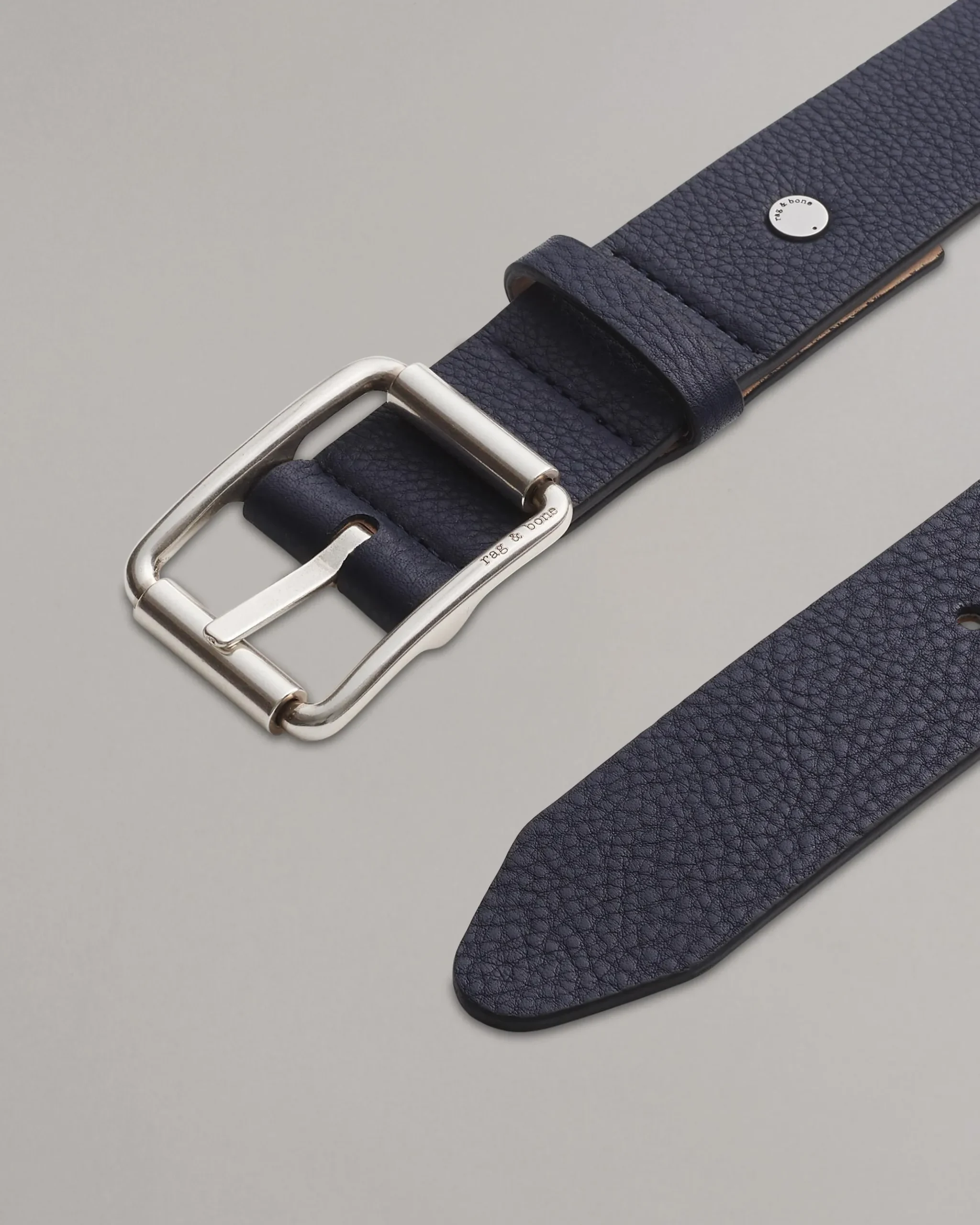 rag & bone Evan Leather Belt Salute Shop