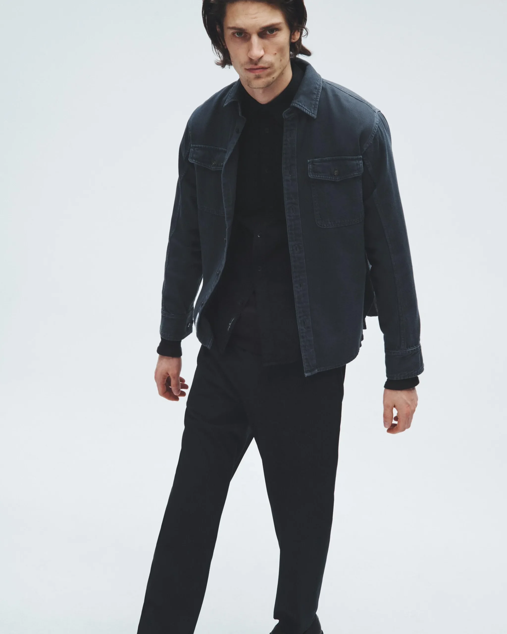 rag & bone Featherweight Denim Shirt Minna Fashion