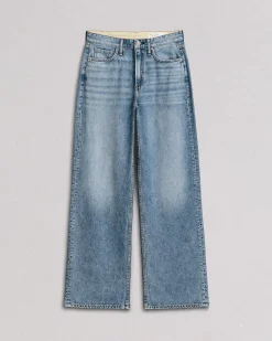 rag & bone Featherweight Logan Wide-Leg Jean Audrey Best Sale