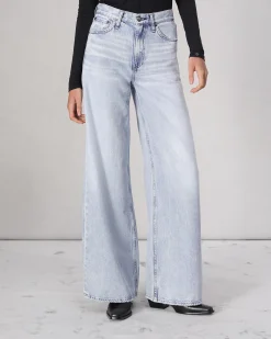 rag & bone Featherweight Sofie Wide-Leg Jean Kierra Best Sale