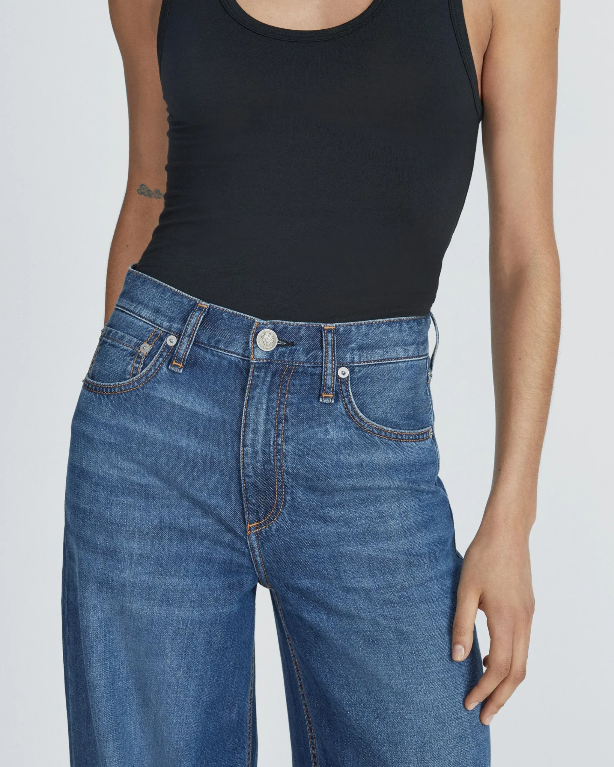 rag & bone Featherweight Sofie Wide-Leg Jean Otto Outlet