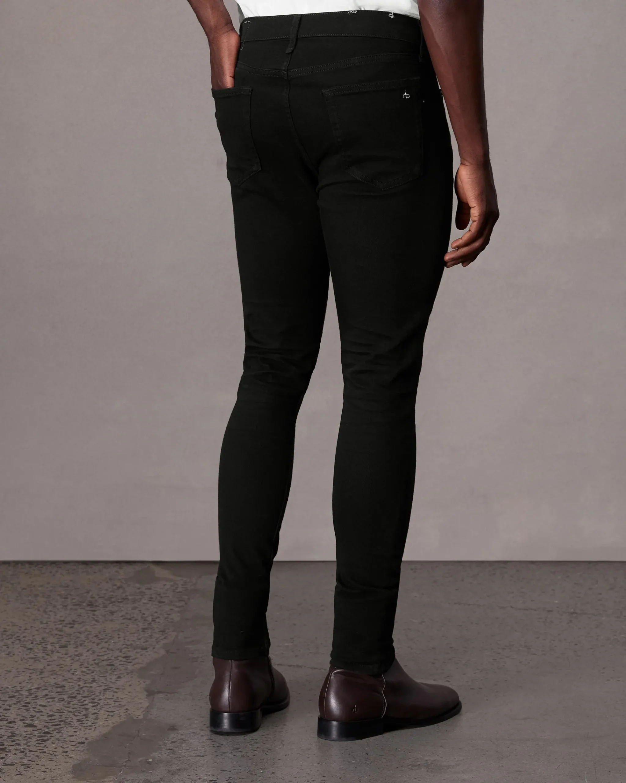 rag & bone Fit 1 Skinny Fit Jean Black Store