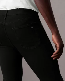 rag & bone Fit 1 Skinny Fit Jean Black Store
