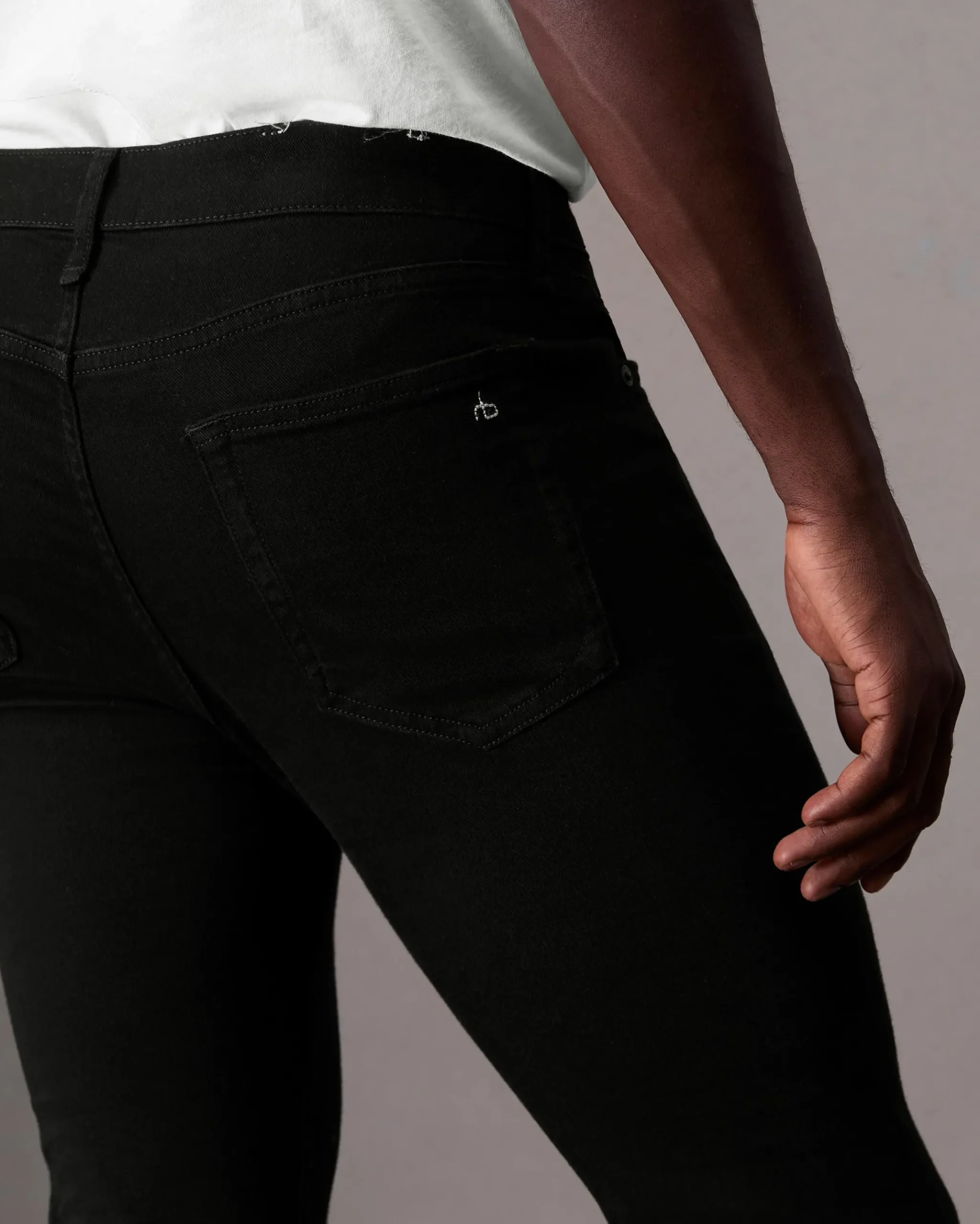 rag & bone Fit 1 Skinny Fit Jean Black Store