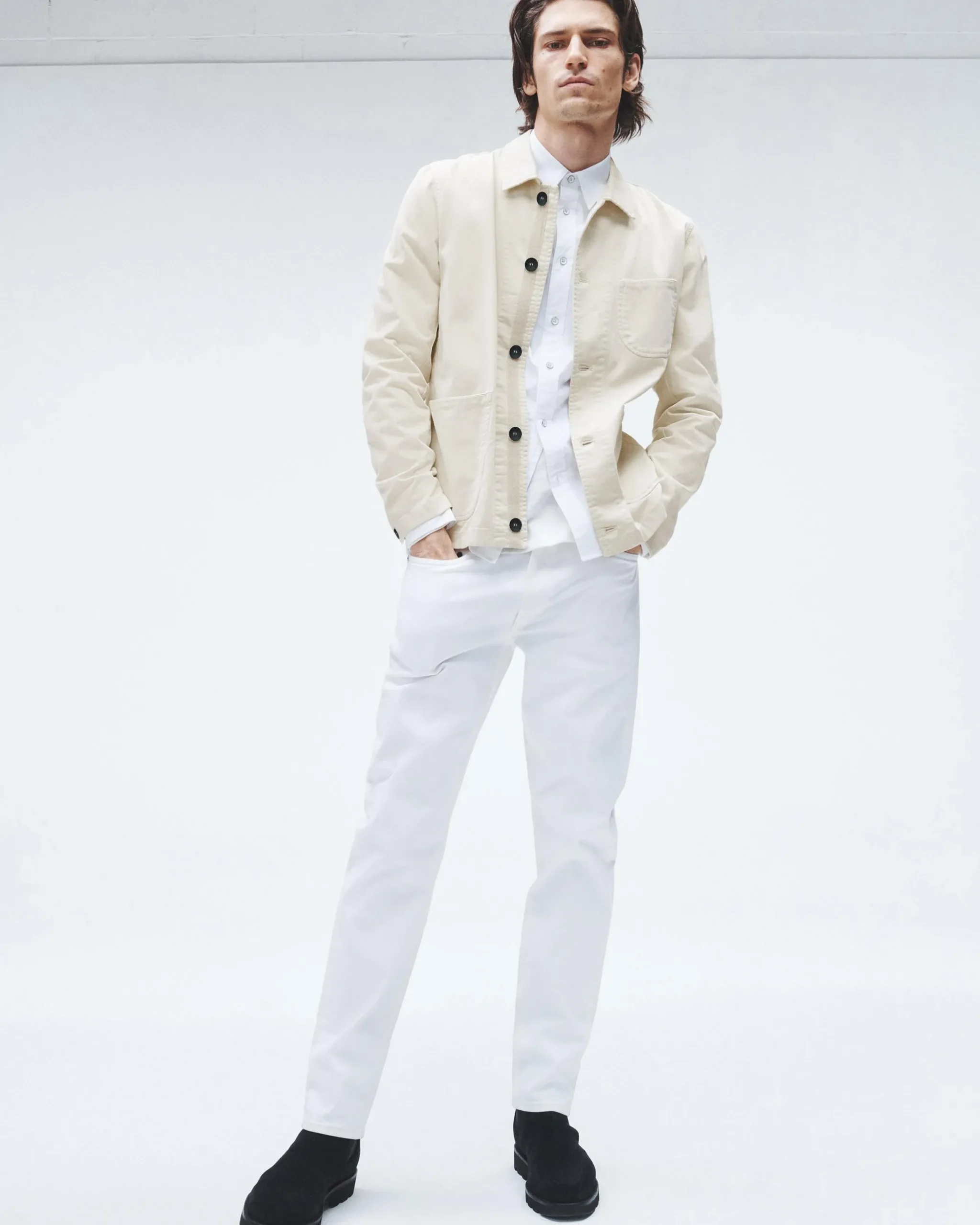 rag & bone Fit 2 Slim Fit Jean Optic White Best