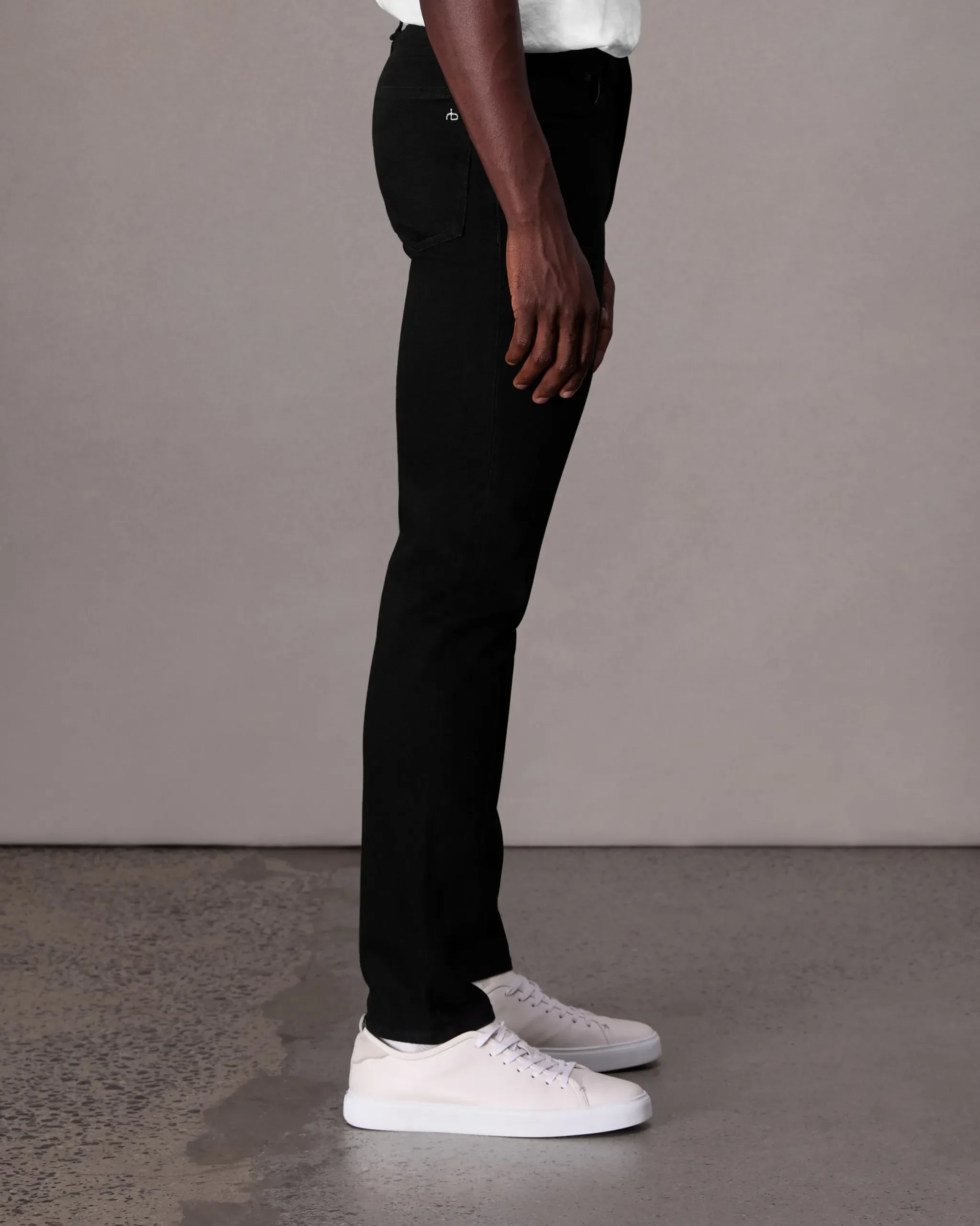 rag & bone Fit 2 Slim Fit Jean Black Clearance