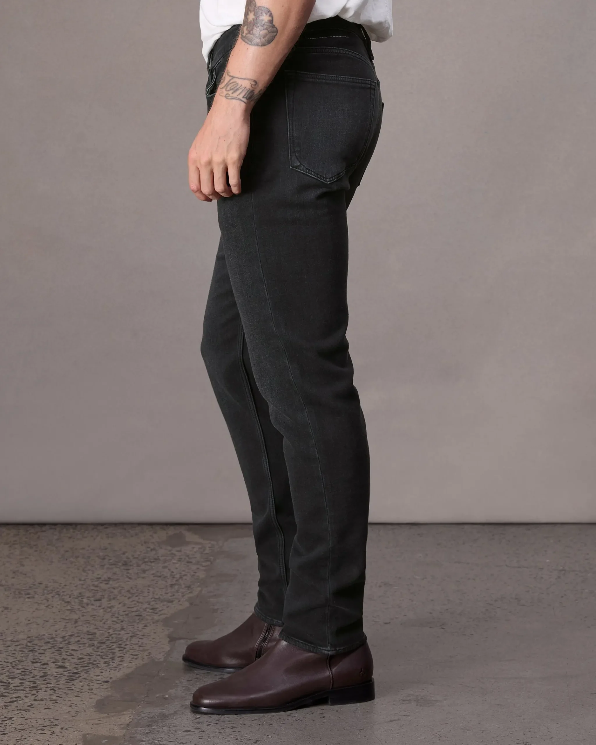 rag & bone Fit 2 Slim Fit Jean Washed Black Cheap