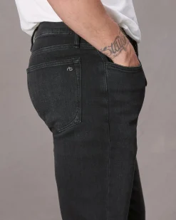 rag & bone Fit 2 Slim Fit Jean Washed Black Cheap