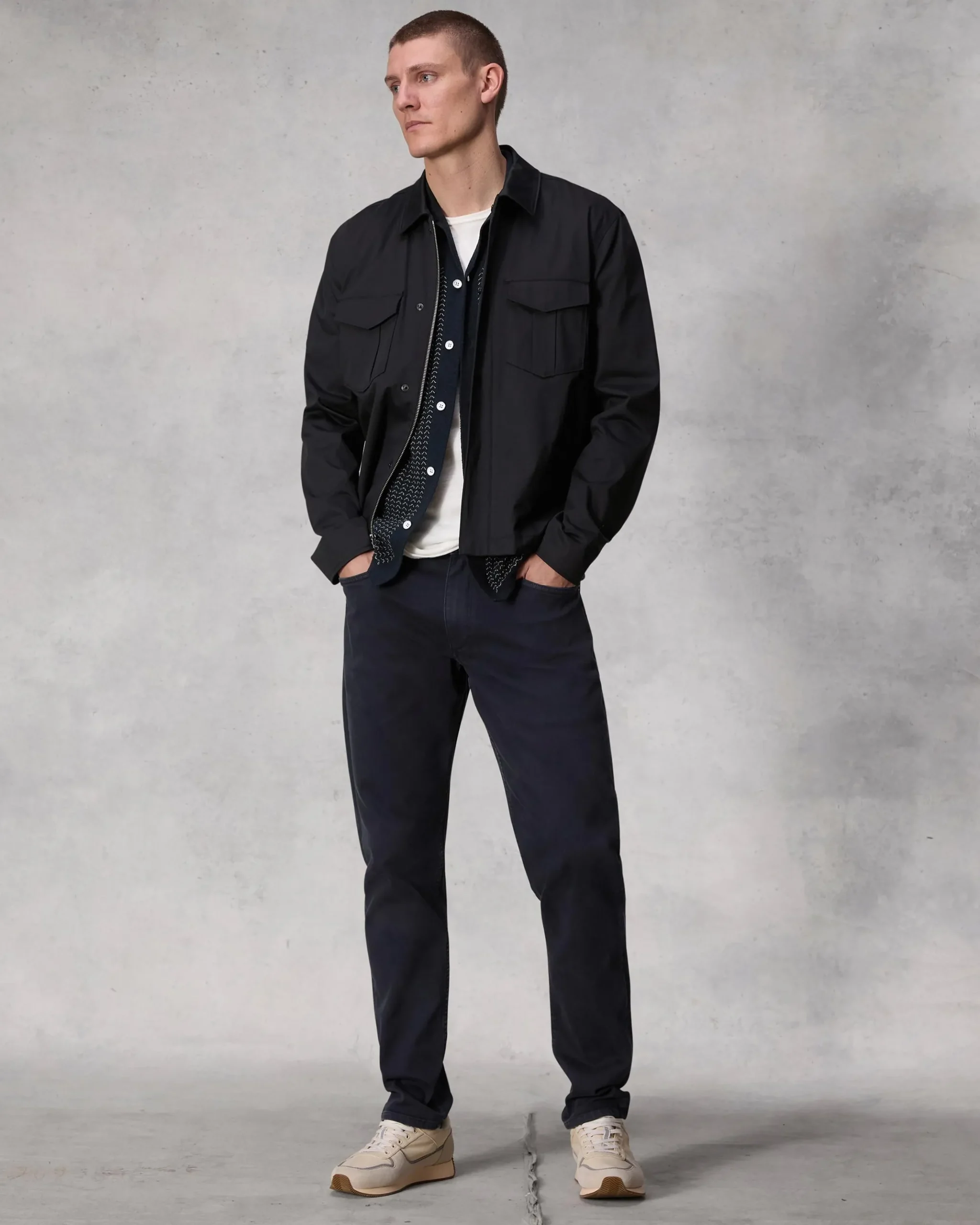 rag & bone Fit 2 Slim Fit Jean Navy Clearance