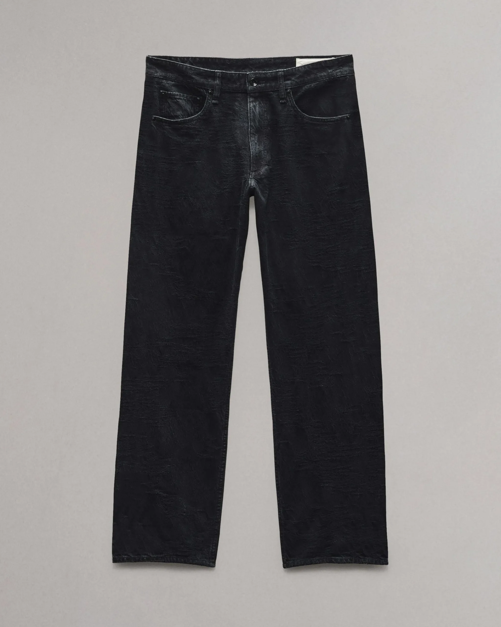 rag & bone Fit 4 Straight Fit Jean Black Outlet