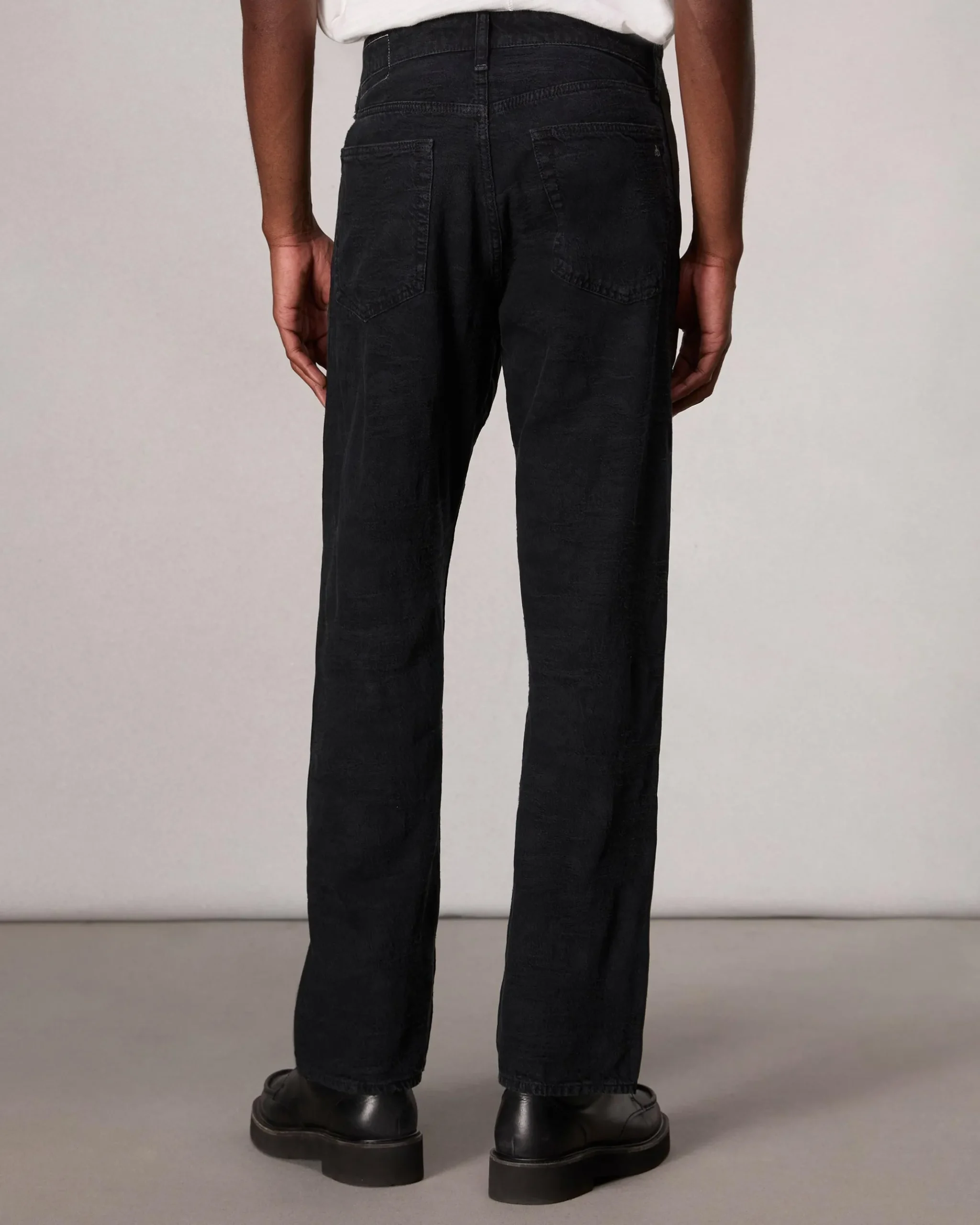 rag & bone Fit 4 Straight Fit Jean Black Outlet