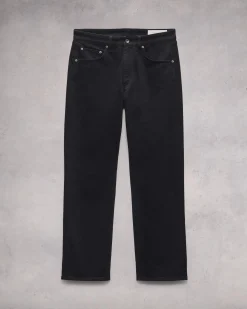 rag & bone Fit 4 Straight Fit Jean Black New