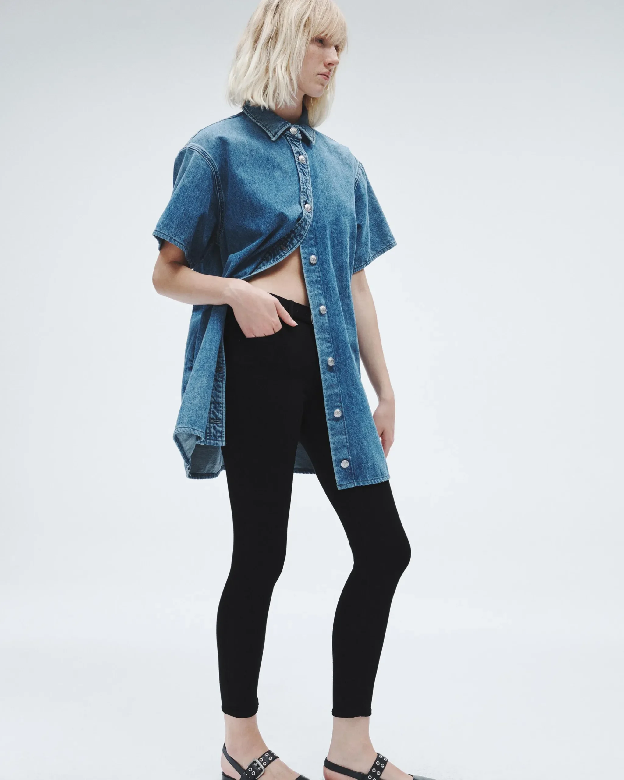 rag & bone Flexi Cate Ankle Skinny Jean Black Best Sale