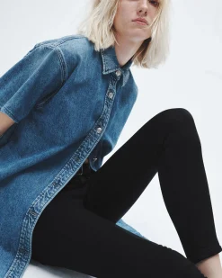 rag & bone Flexi Cate Ankle Skinny Jean Black Best Sale