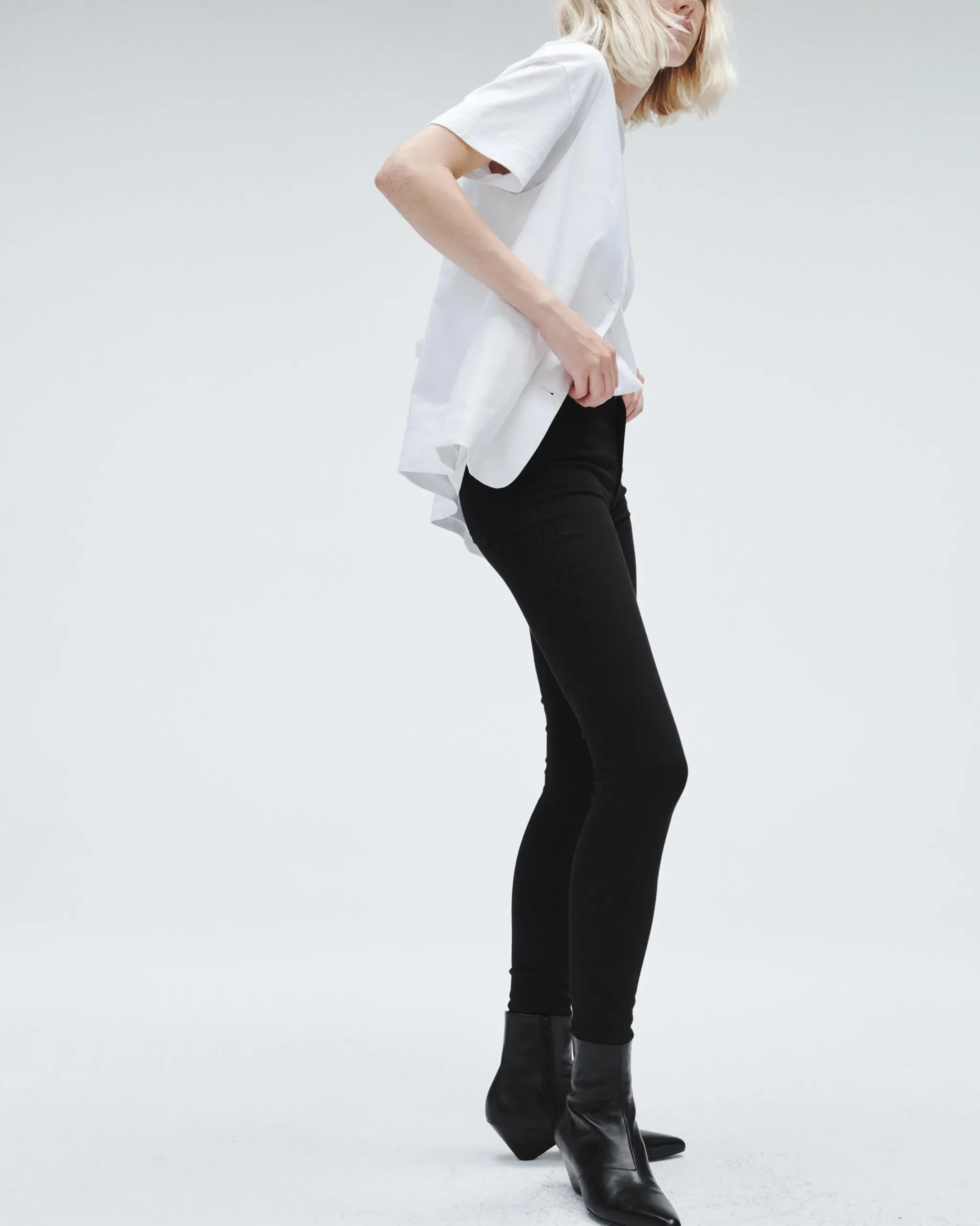 rag & bone Flexi Nina Skinny Jean Black Flash Sale
