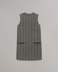 rag & bone Frances Tweed Mini Dress Black Multi Outlet