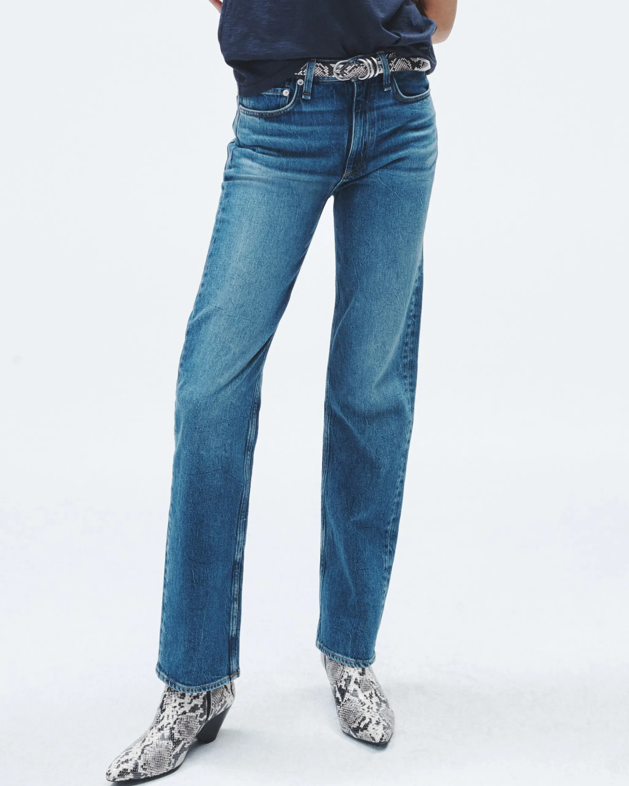 rag & bone Harlow Full Length Straight Jean Kendra Shop