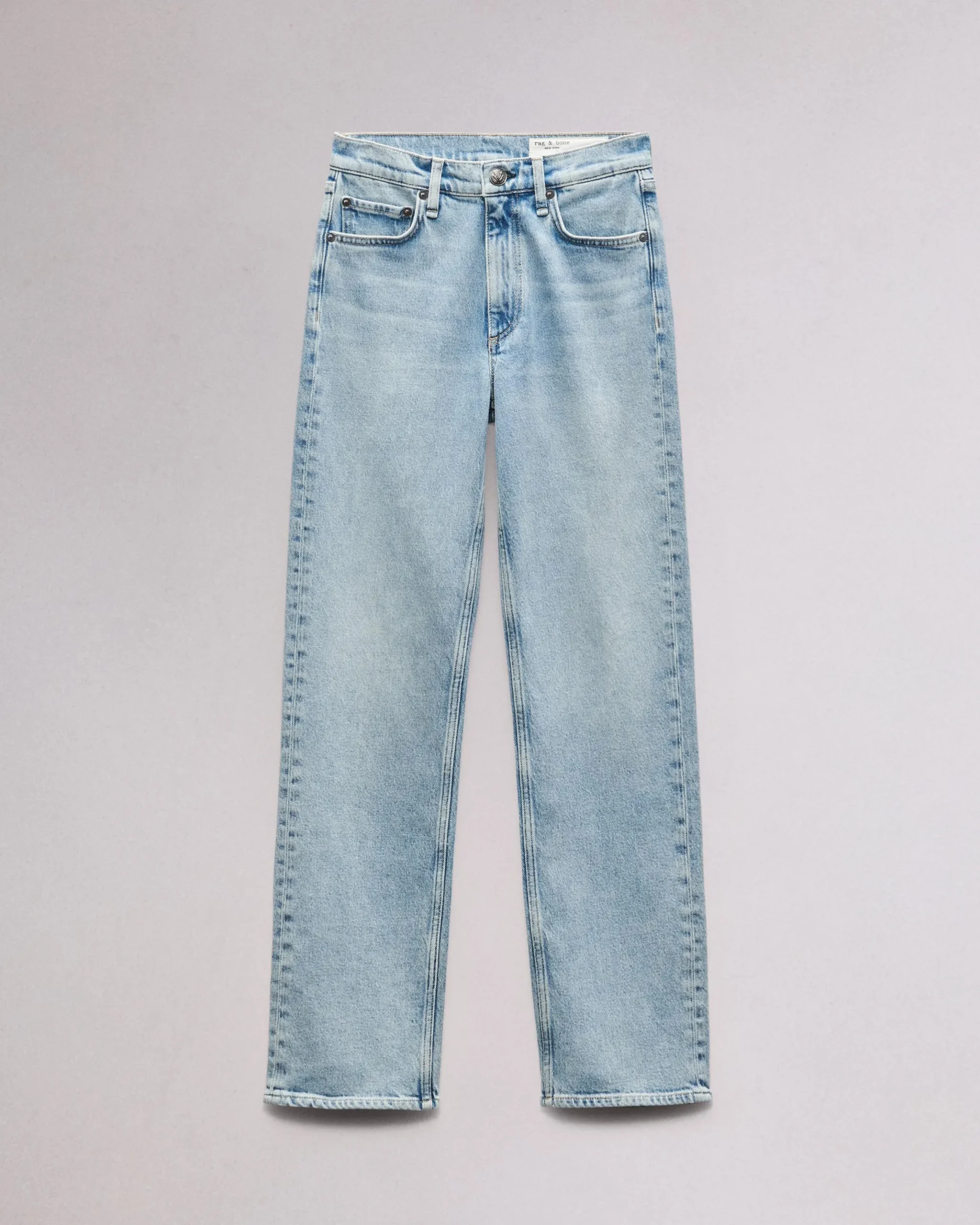 rag & bone Harlow Full Length Straight Jean Bloomfield Clearance