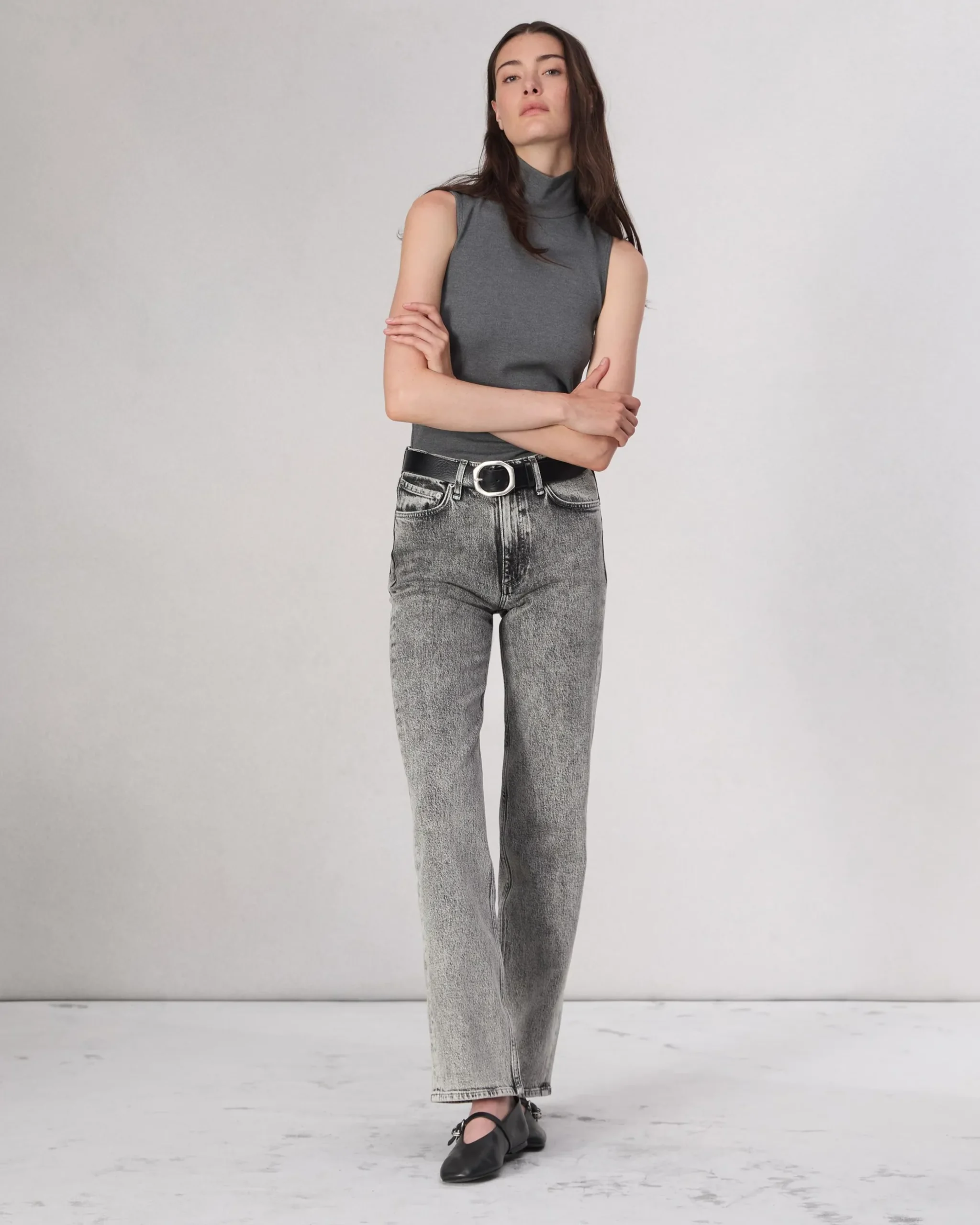 rag & bone Harlow Straight Jean Hudson Clearance