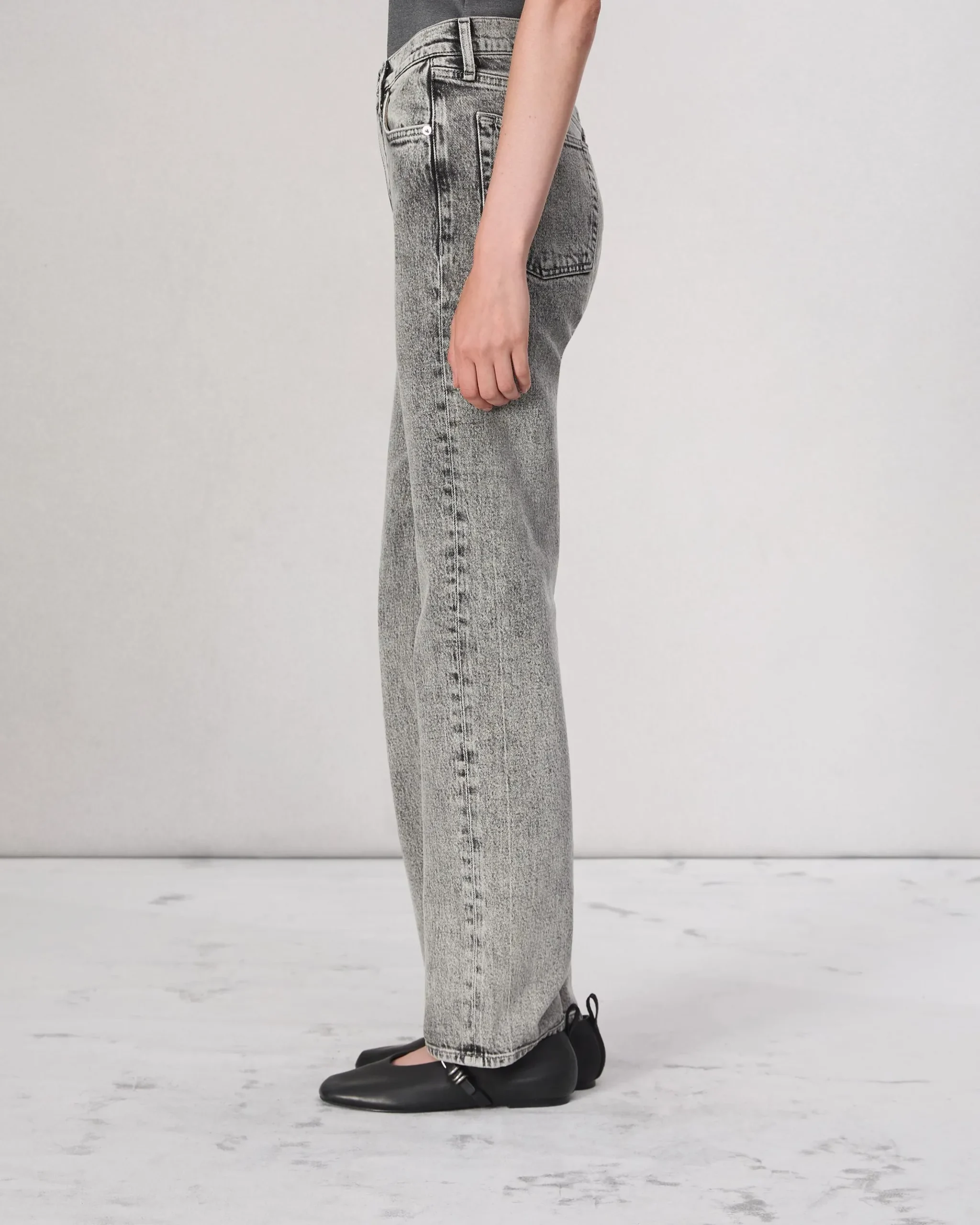 rag & bone Harlow Straight Jean Hudson Clearance